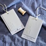 embossed swing tags