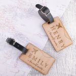 personalised luggage tags